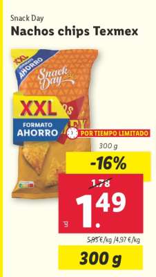 Nachos chips Texmex