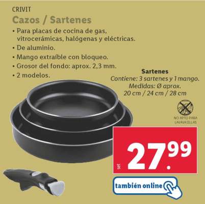 Cazos / Sartenes