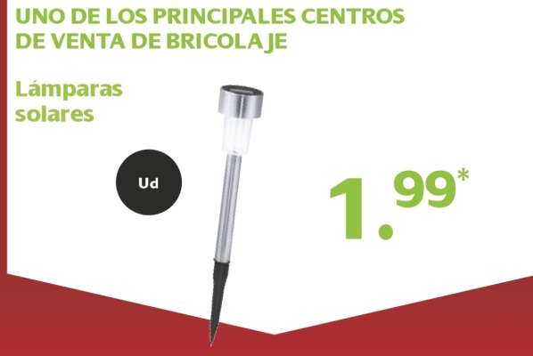 Lámparas solares