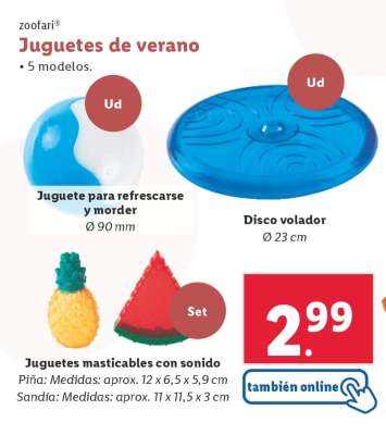 Juguetes de verano
