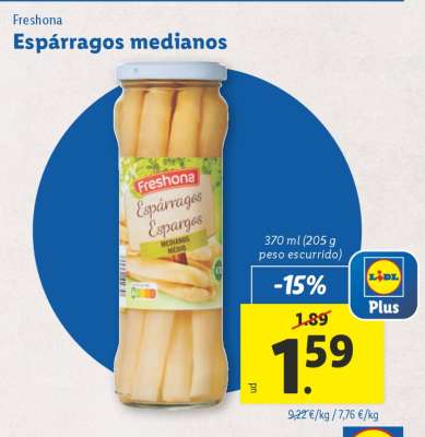 Freshona Espárragos medianos