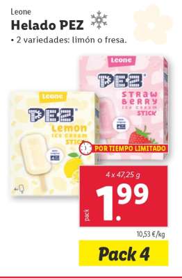 Helado PEZ