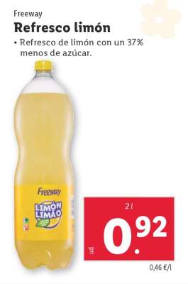 Freeway Refresco limón