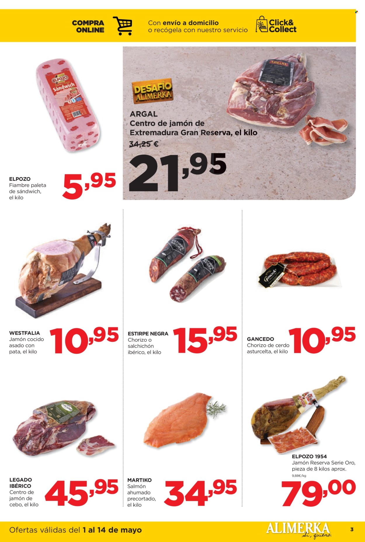 Folleto Alimerka - 01/05/25 - 14/05/25. Página 1