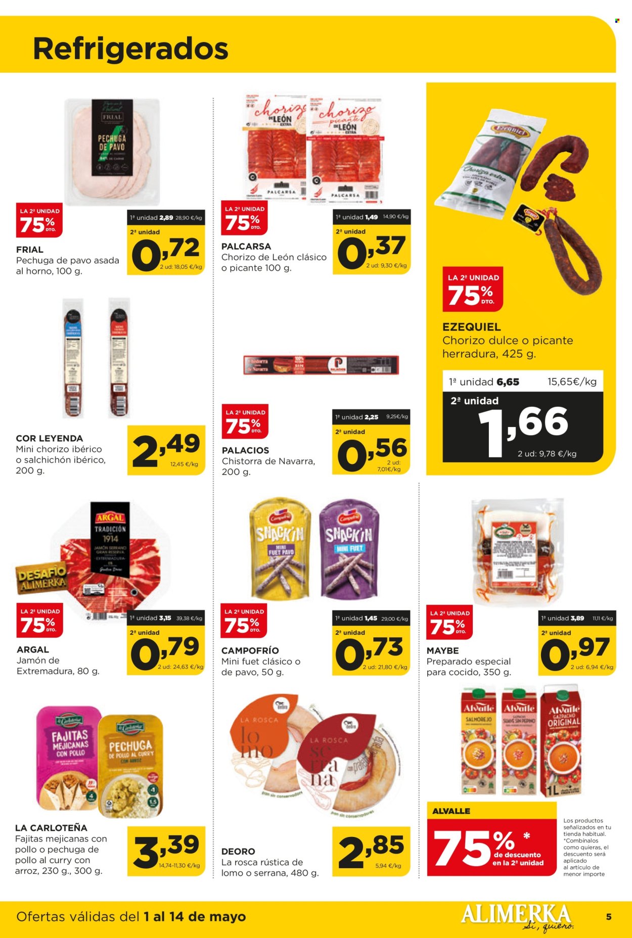 Folleto Alimerka - 01/05/25 - 14/05/25. Página 1