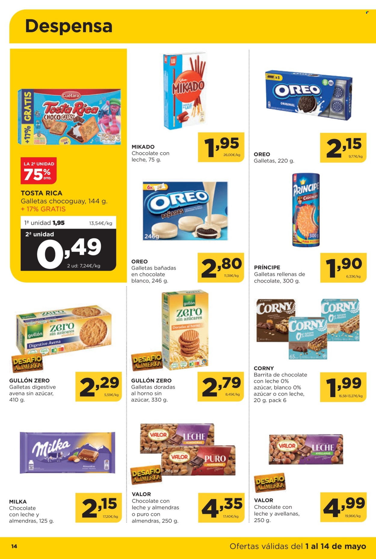 Folleto Alimerka - 01/05/25 - 14/05/25. Página 1