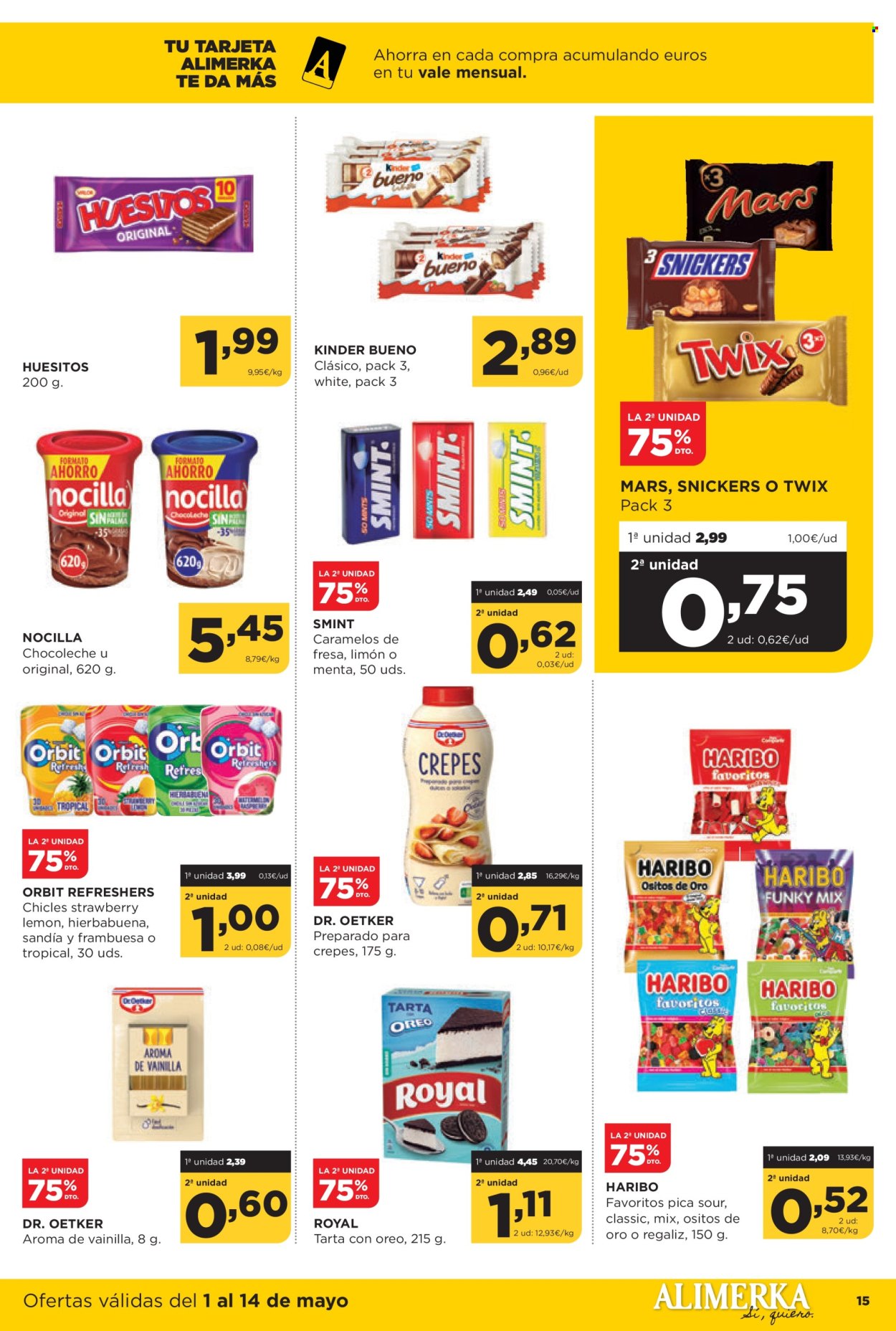 Folleto Alimerka - 01/05/25 - 14/05/25. Página 1