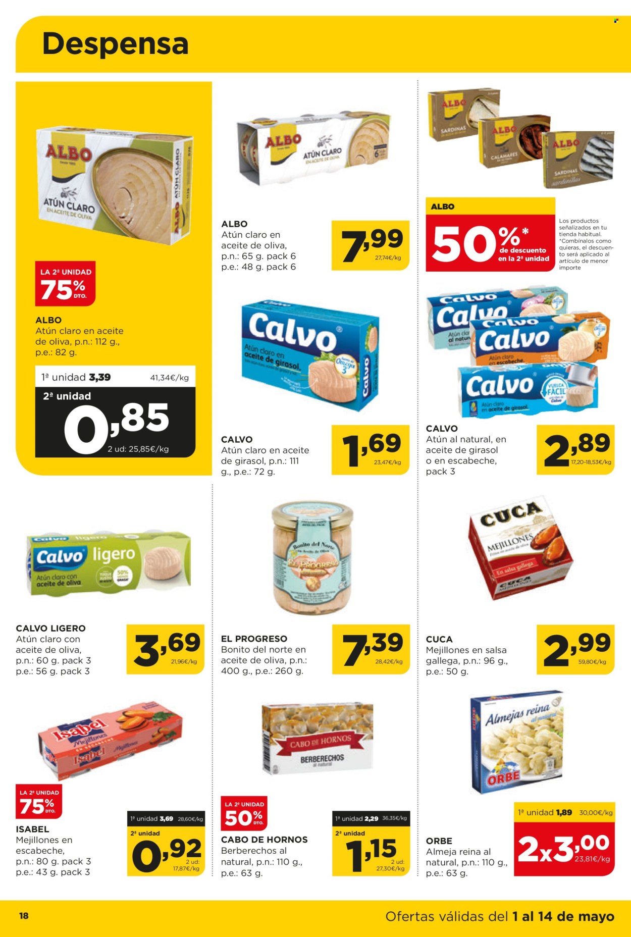 Folleto Alimerka - 01/05/25 - 14/05/25. Página 1