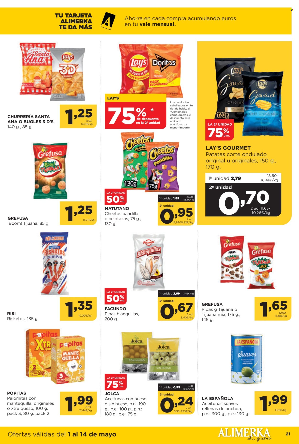 Folleto Alimerka - 01/05/25 - 14/05/25. Página 1