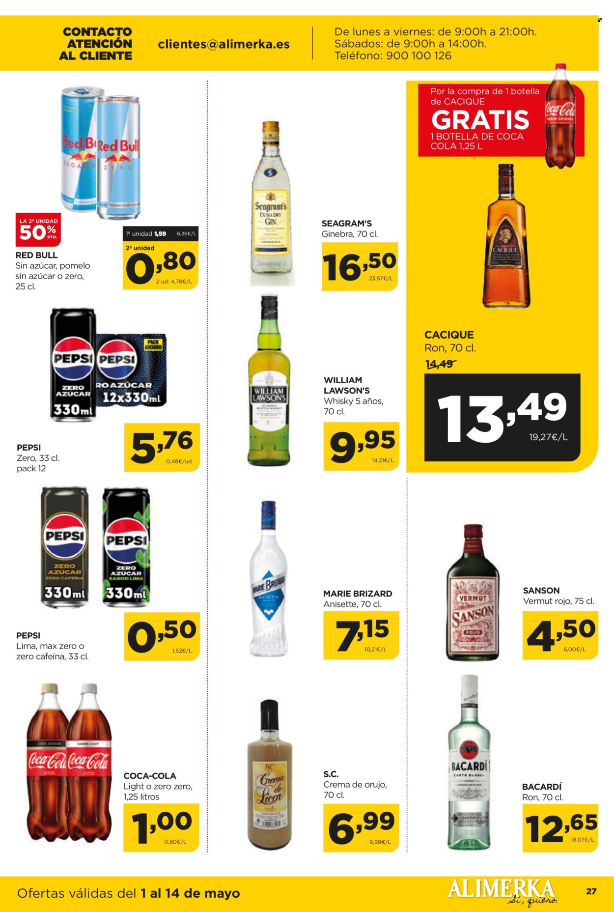 Folleto Alimerka - 01/05/25 - 14/05/25. Página 1