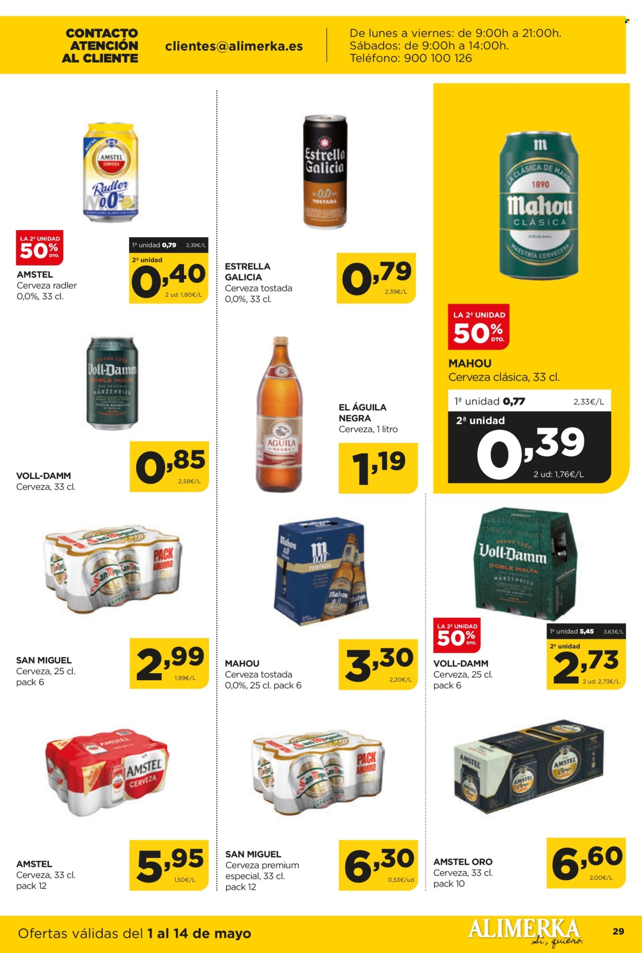 Folleto Alimerka - 01/05/25 - 14/05/25. Página 1