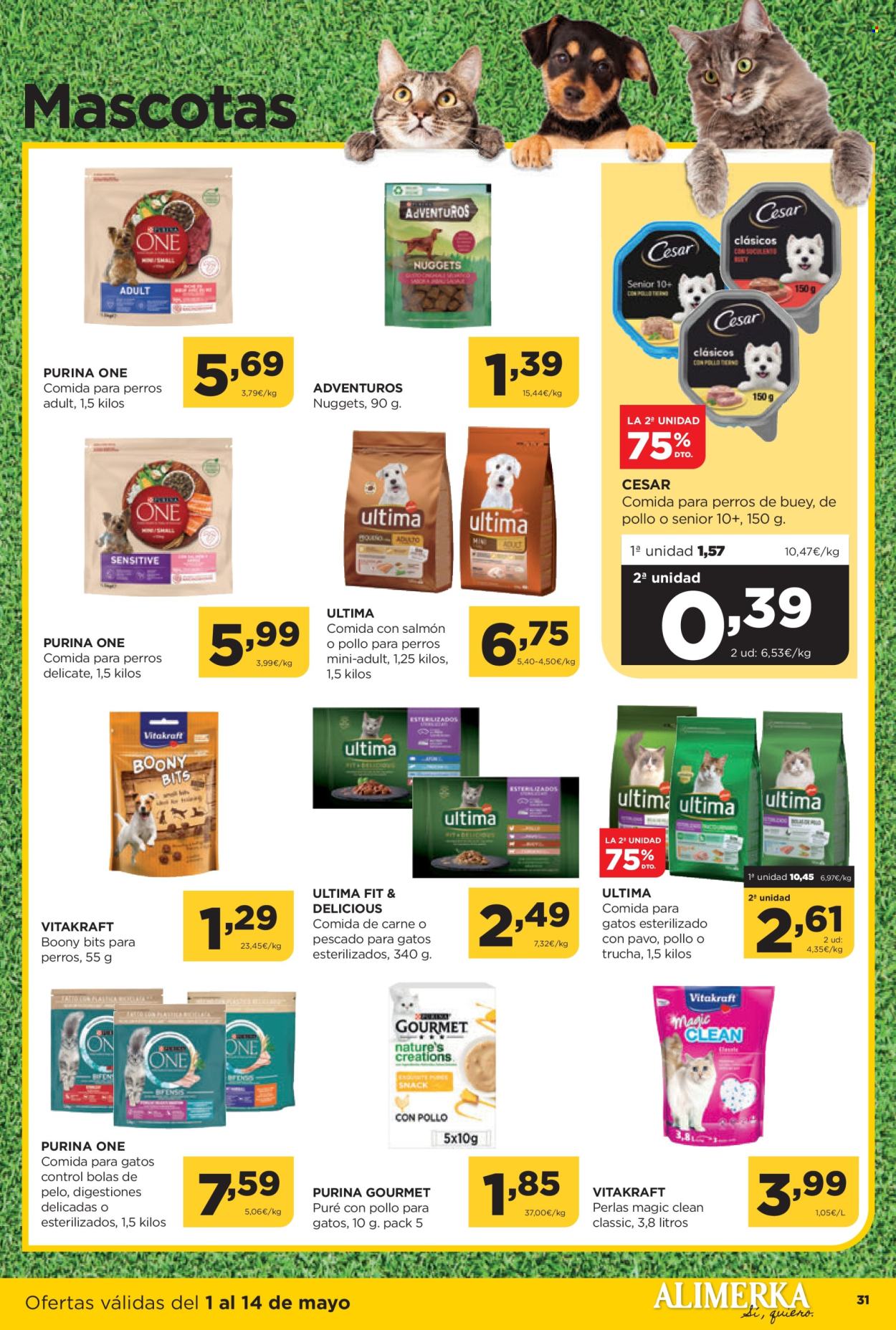 Folleto Alimerka - 01/05/25 - 14/05/25. Página 1