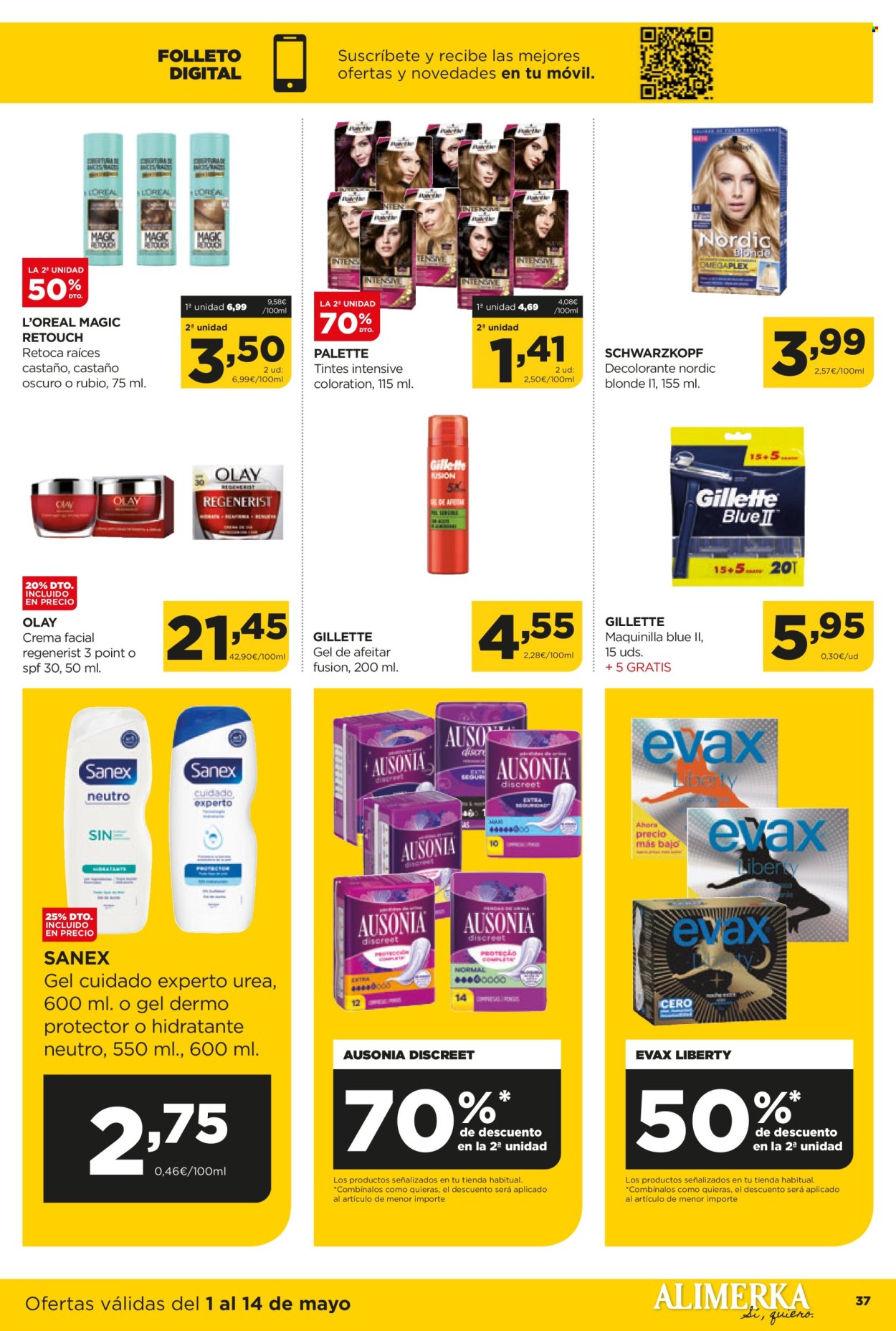 Folleto Alimerka - 01/05/25 - 14/05/25. Página 1