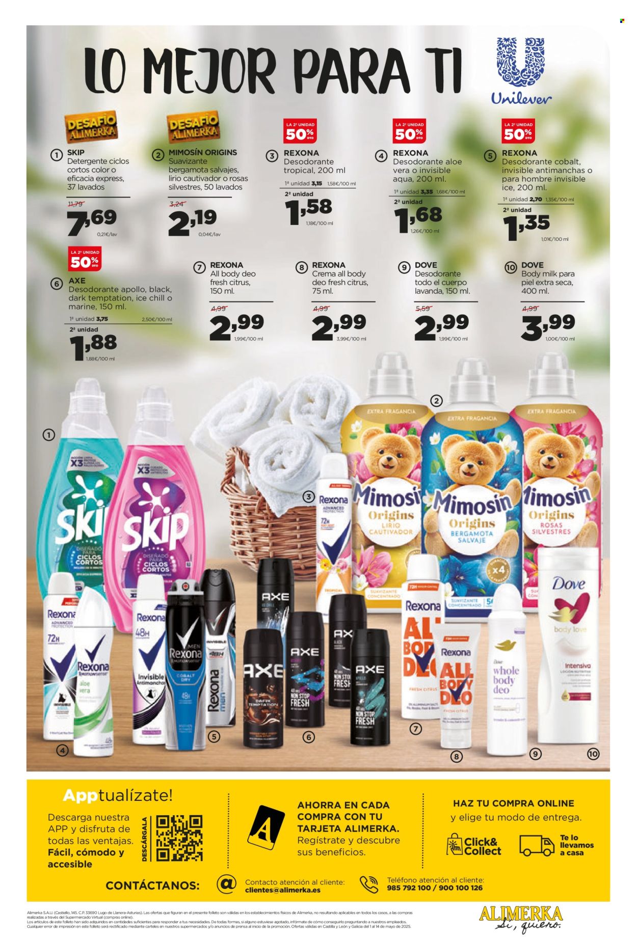 Folleto Alimerka - 01/05/25 - 14/05/25. Página 1