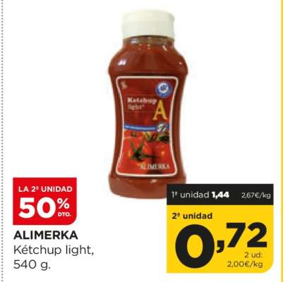 ALIMERKA Kétchup light
