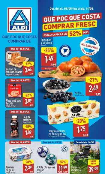 Folleto actual Aldi - 05/05/25 - 11/05/25.