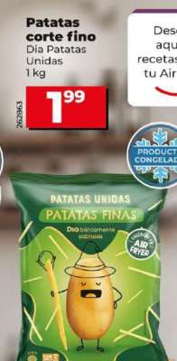 Patatas corte fino