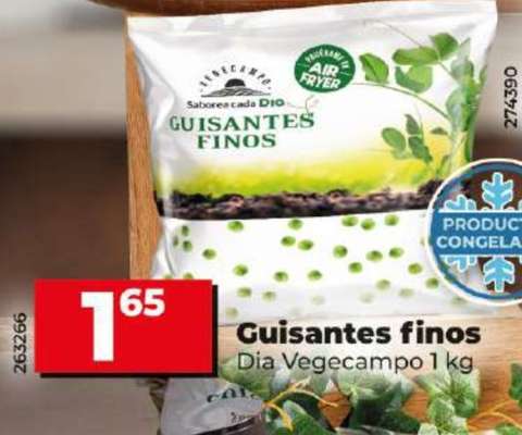 Guisantes finos