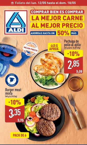 Folleto actual Aldi - 12/05/25 - 18/05/25.