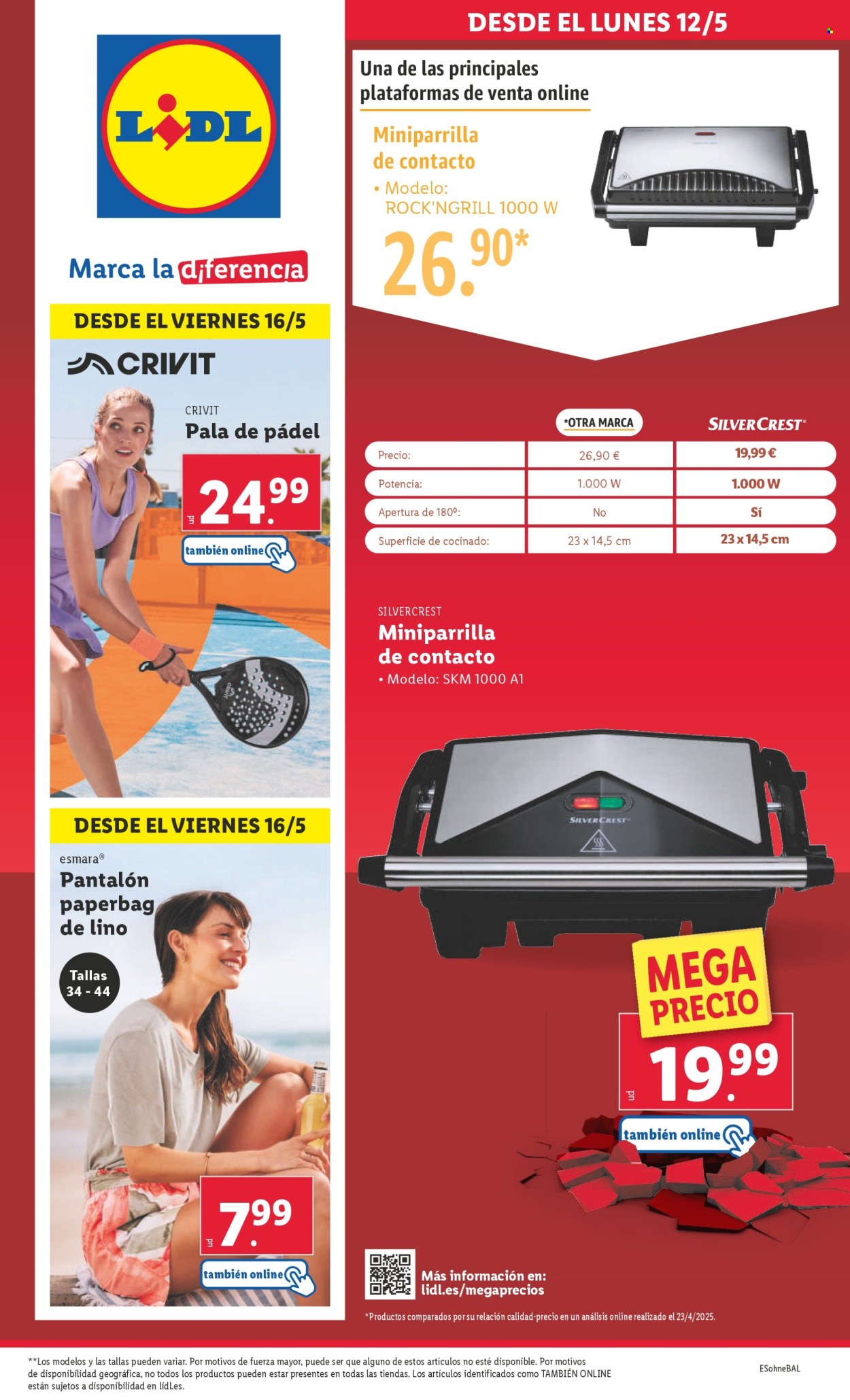 Folleto Lidl - 12/05/25 - 18/05/25. Página 1