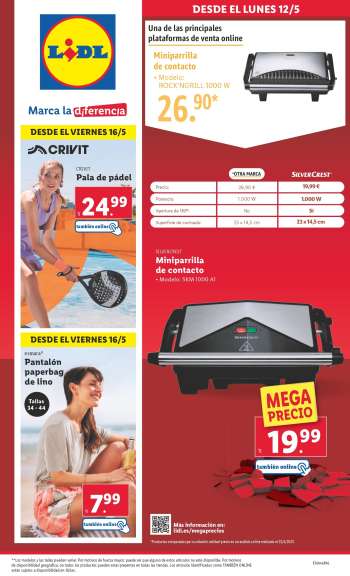 Folleto actual Lidl - 12/05/25 - 18/05/25.
