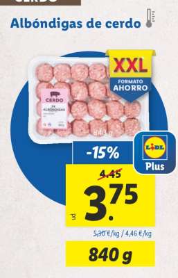 Albóndigas de cerdo