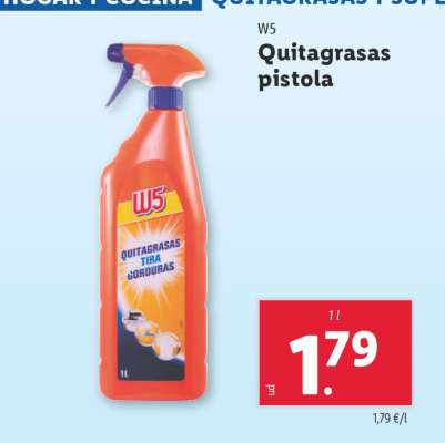Quitagrasas pistola