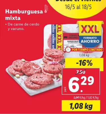Hamburguesa Mixta