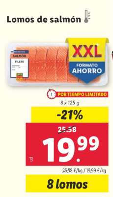 Lomos de salmón