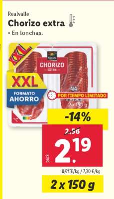 Chorizo extra