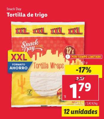 Tortilla de trigo