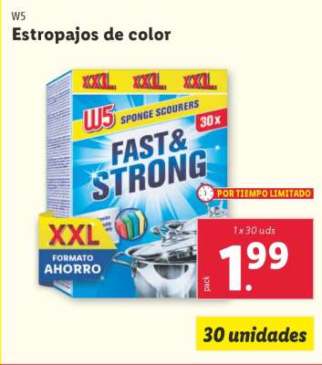 W5 Estropajos de color