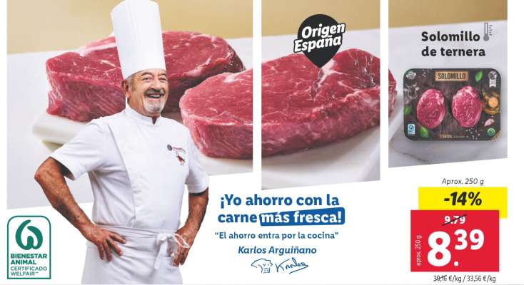 SOLOMILLO DE TERNERA.