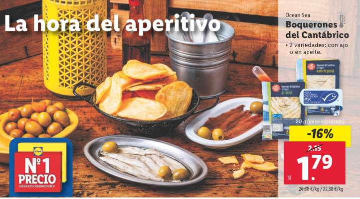 Boquerones del Cantábrico