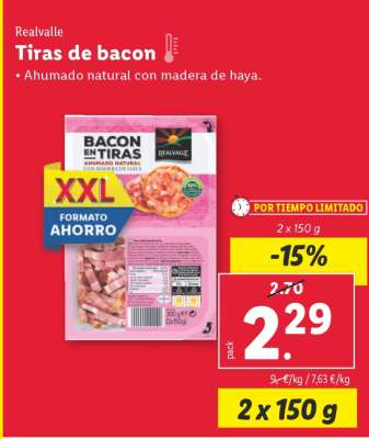 Tiras de bacon