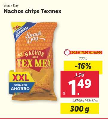 Nachos chips Texmex