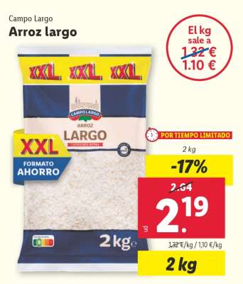 Arroz largo