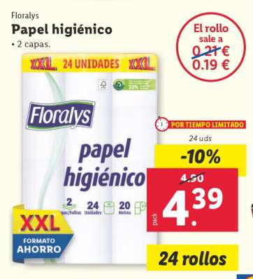 Florays Papel higiénico