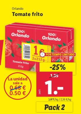 ORLANDO Tomate frito