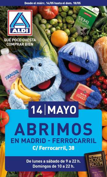 Folleto actual Aldi - 14/05/25 - 18/05/25.