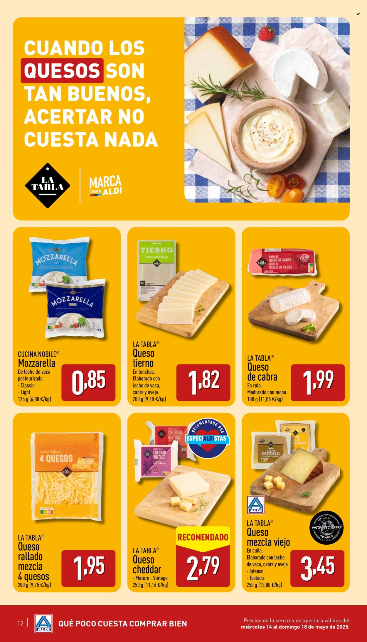 Folleto Aldi - 14/05/25 - 18/05/25. Página 1