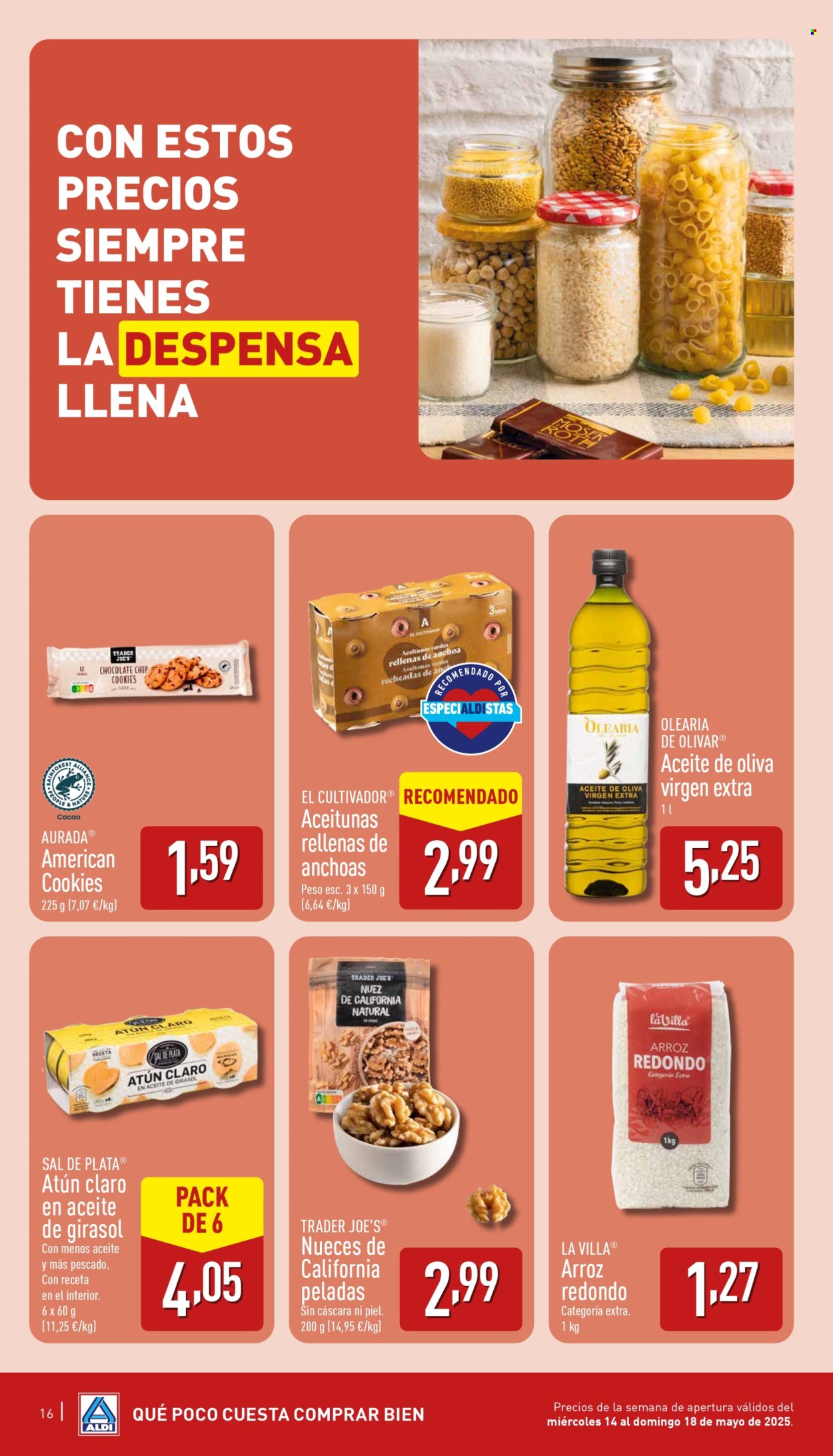 Folleto Aldi - 14/05/25 - 18/05/25. Página 1