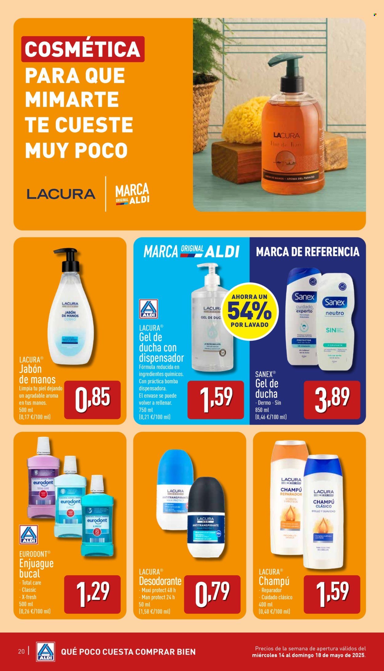 Folleto Aldi - 14/05/25 - 18/05/25. Página 1