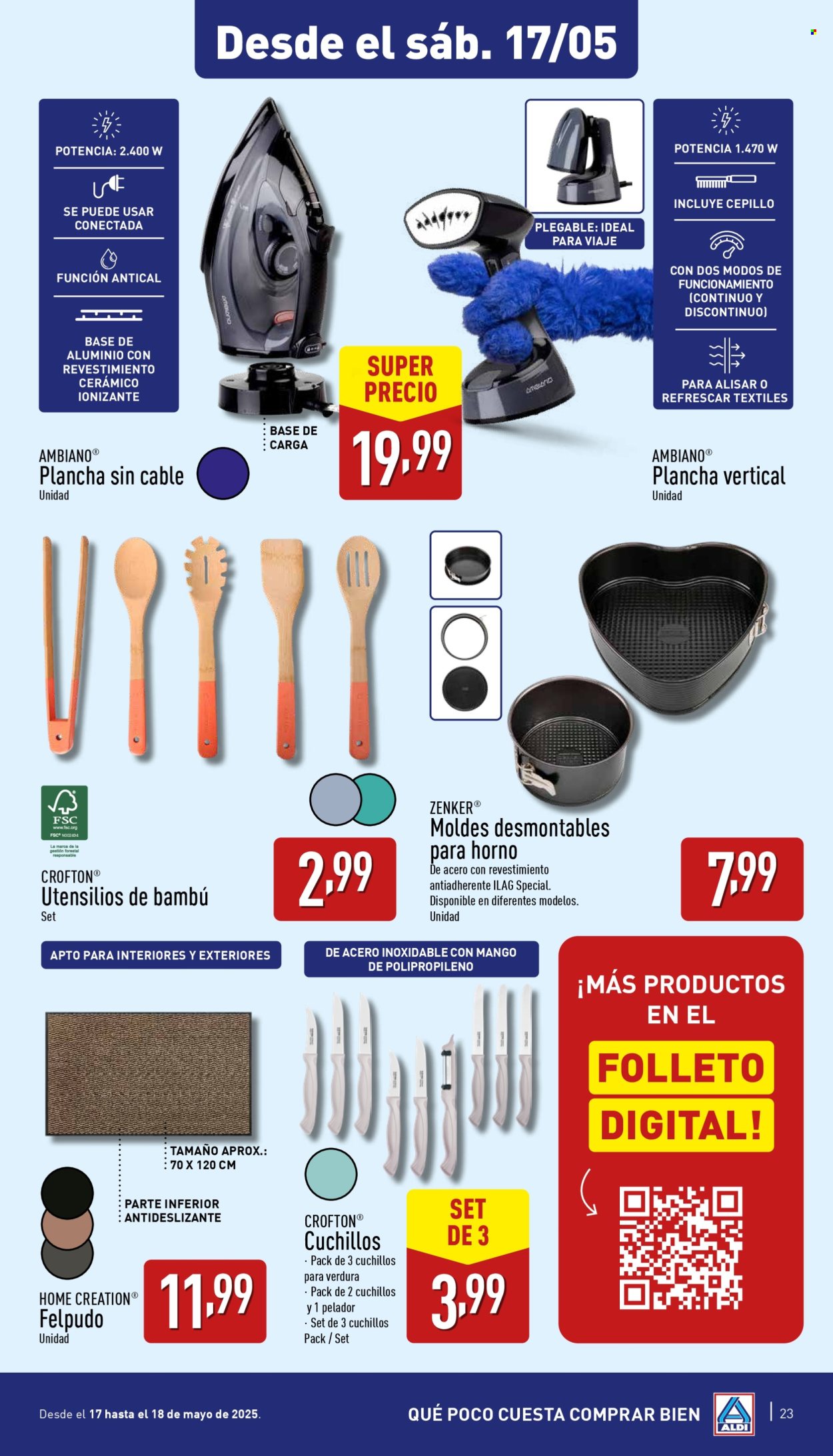 Folleto Aldi - 14/05/25 - 18/05/25. Página 1