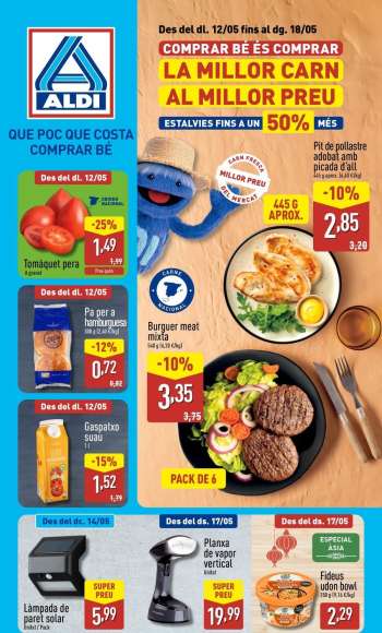 Folleto actual Aldi - 12/05/25 - 18/05/25.
