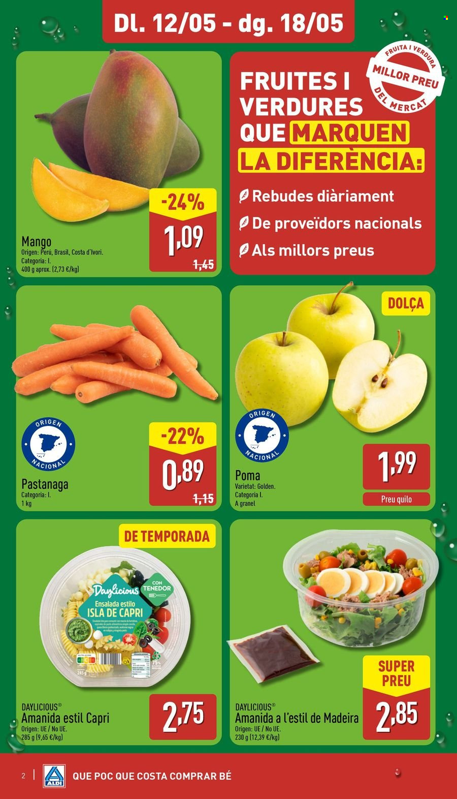 Folleto Aldi - 12/05/25 - 18/05/25. Página 1