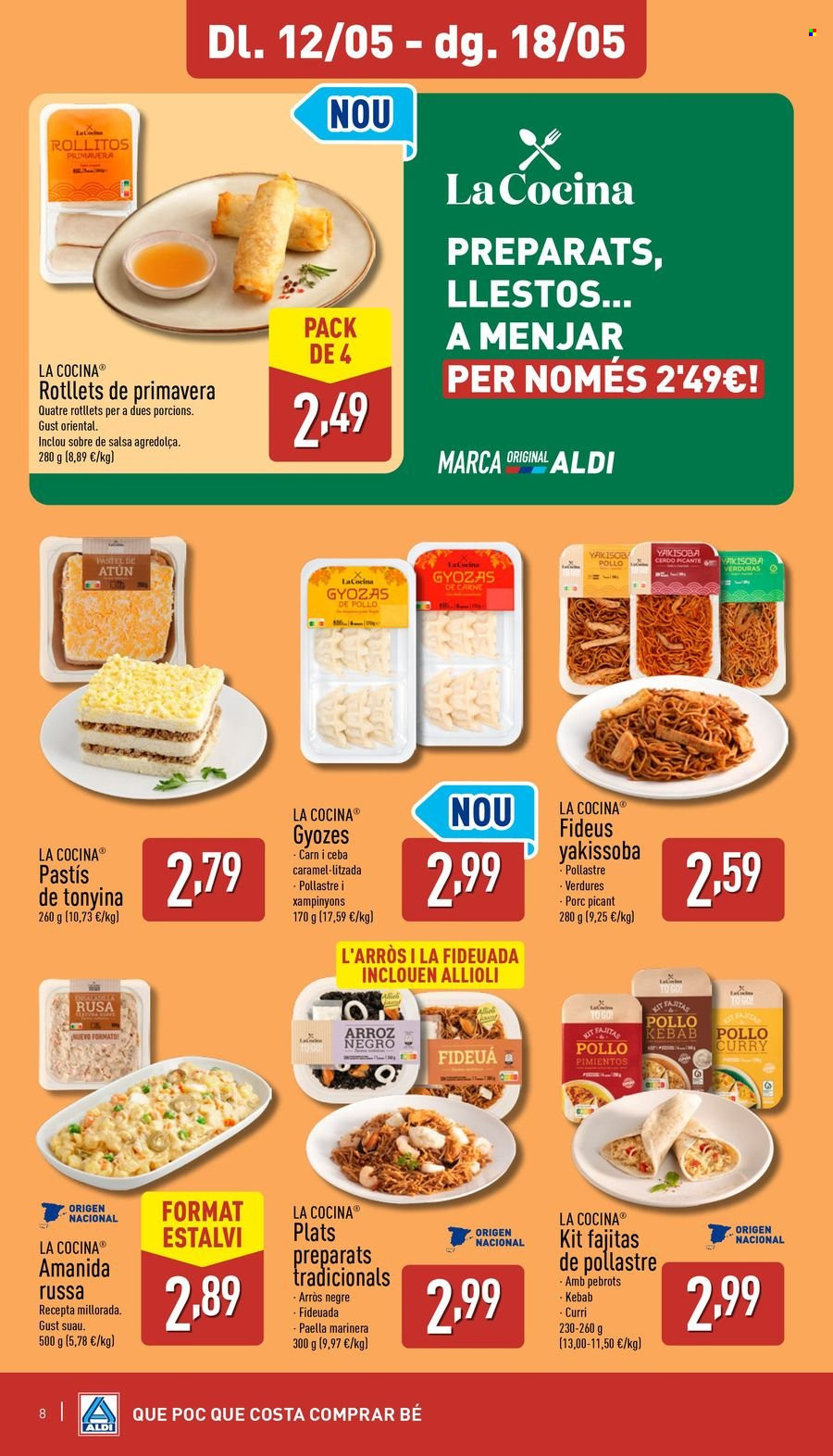 Folleto Aldi - 12/05/25 - 18/05/25. Página 1