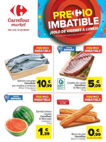 Folleto actual Carrefour - 09/05/25 - 12/05/25.