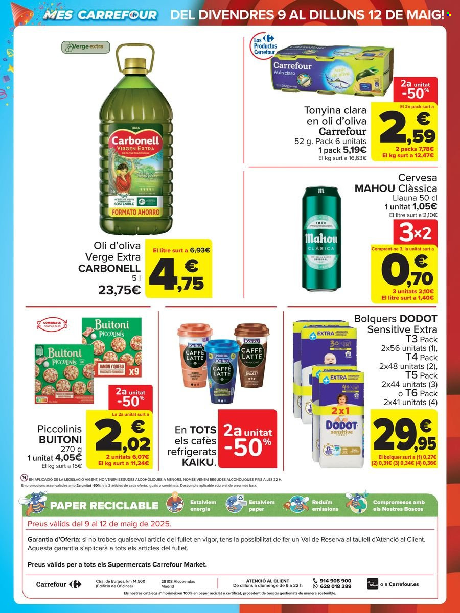 Folleto Carrefour - 09/05/25 - 12/05/25. Página 1
