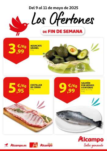 Folleto actual Alcampo - 09/05/25 - 11/05/25.